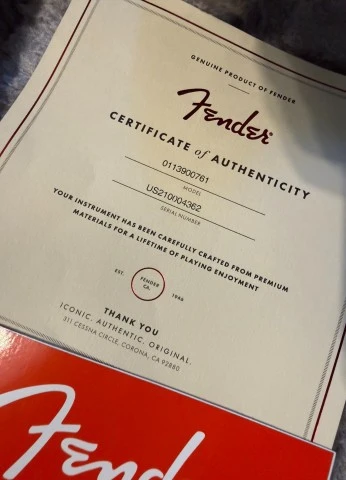 Fender American Professional II Startocaster Dark Night