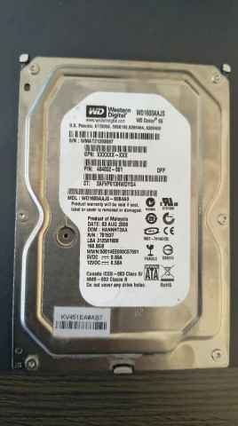 4 μηχανικοι σκληροι δισκοι 160GB SATA