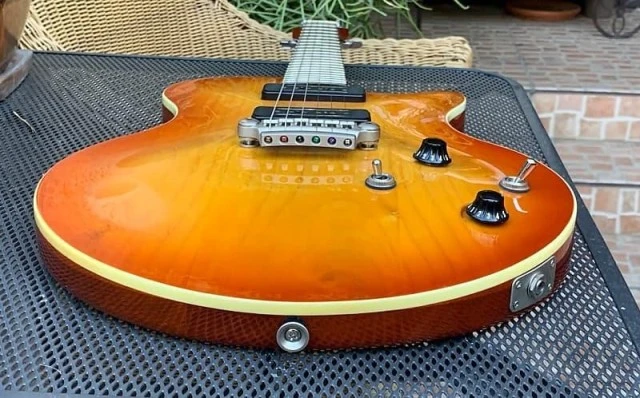 Vox SSC 33 TB Tea Burst les paul