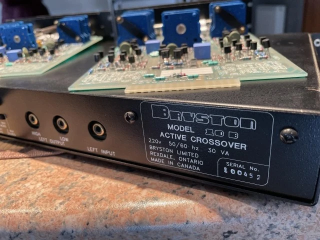 Bryston 10b active crossover