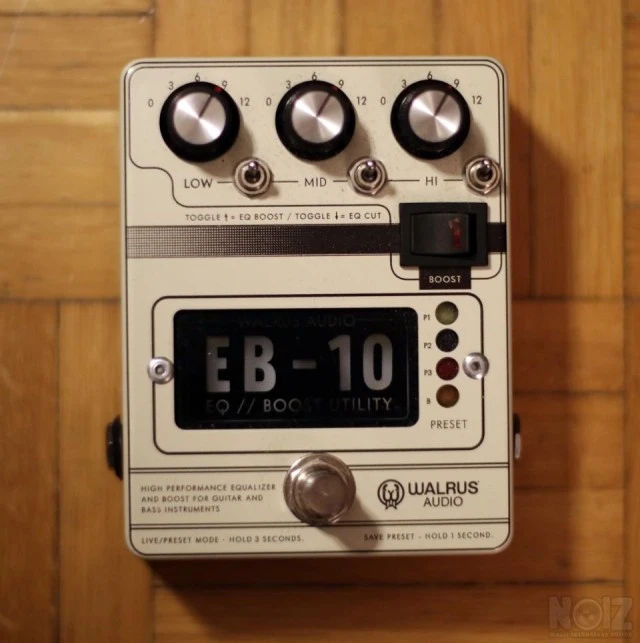 Walrus Audio EB-10 Preamp / EQ / MOSFET 