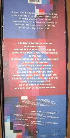 Queensryche - Operation Livecrime Box Set