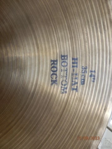 Istanbul Mehmet 14" Hi-hat Rock BOTTOM.