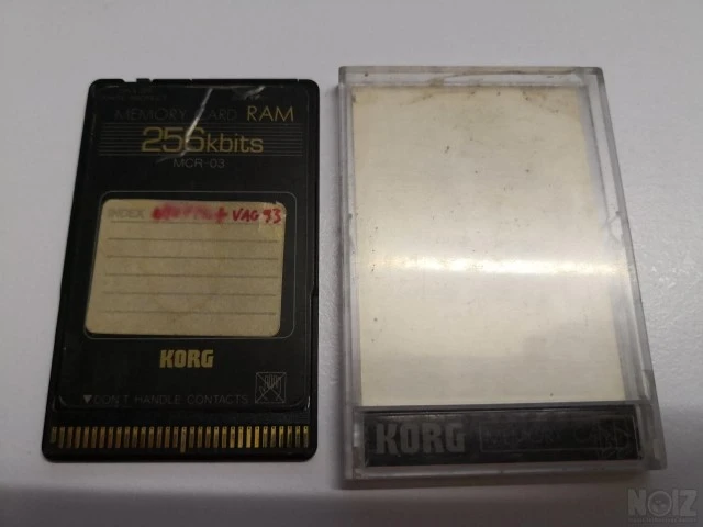 Korg MCR-03 Memory Card 256kbits RAM