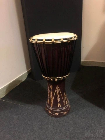 Djembe Χειροποίητο Σκαλιστο Από Ινδία