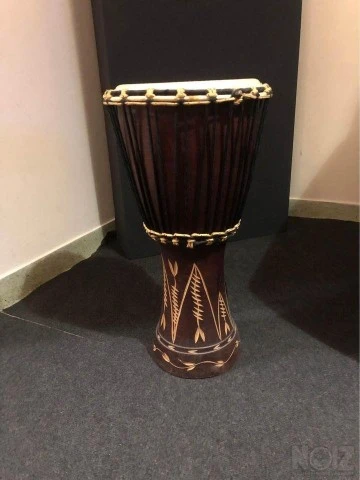 Djembe Χειροποίητο Σκαλιστο Από Ινδία