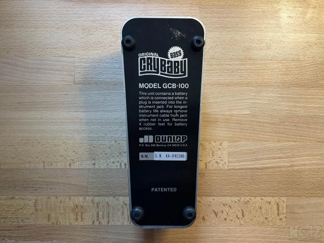 Dunlop Bass Crybaby GCB-100