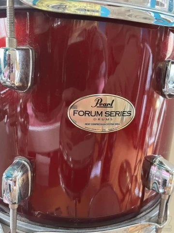 Drums Pearl Forum Series 1990's - Burgun