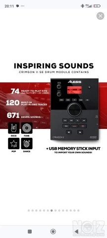 Alesis crimson 2 Special Edition red