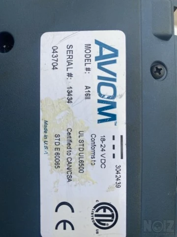 A16 II Aviom 10 Tem,1 Spliter POE ,1 AN1