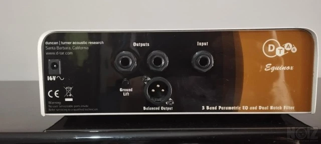 D-TAR Equinox Parametric Equalizer Pream