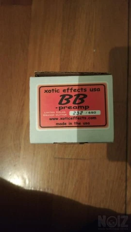 BB Preamp v1 Limited Edition, Orange Gli