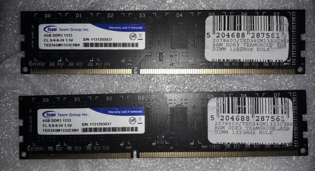 Μνήμες RAM DDR3 DDR3L 2Rx8 SODIMM