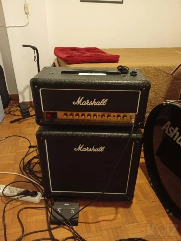 Marshall DSL20HR και Marshall MX112 με C