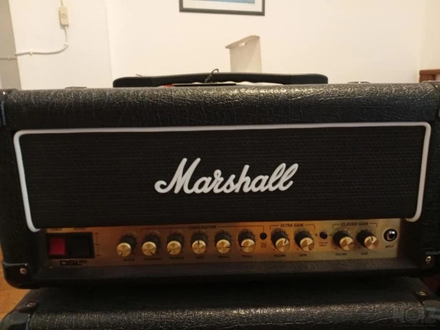 Marshall DSL20HR και Marshall MX112 με C