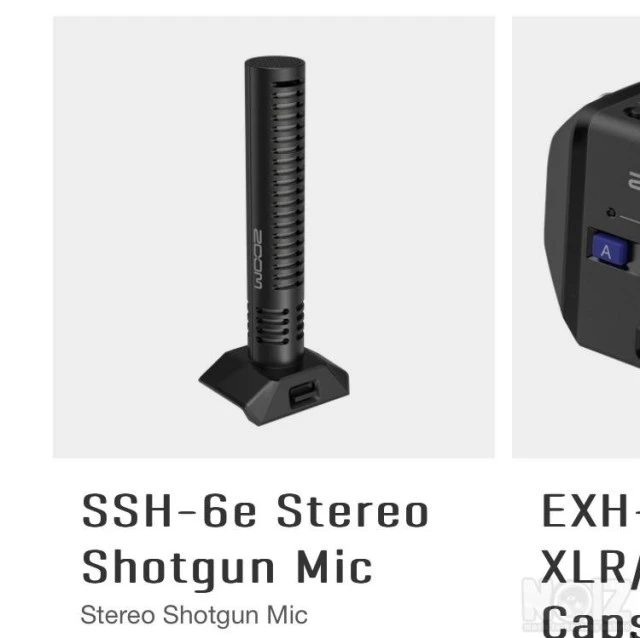 Zoom H series Mic capsules XYH-6, MSH-6,