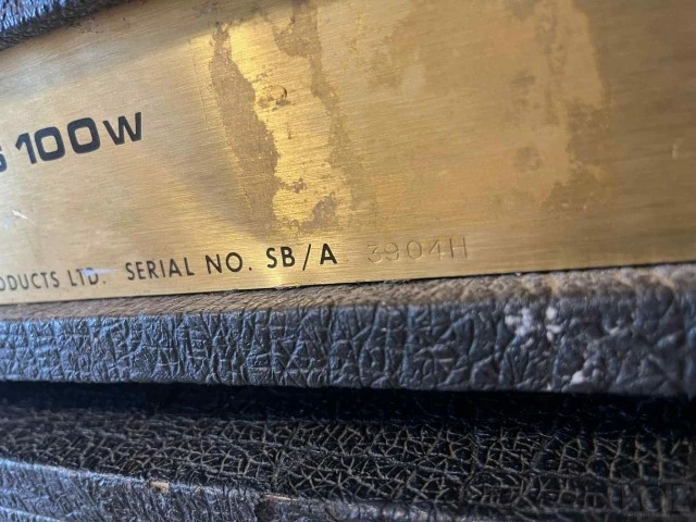 1976 Marshall JMP 1992 MK II Super Bass 