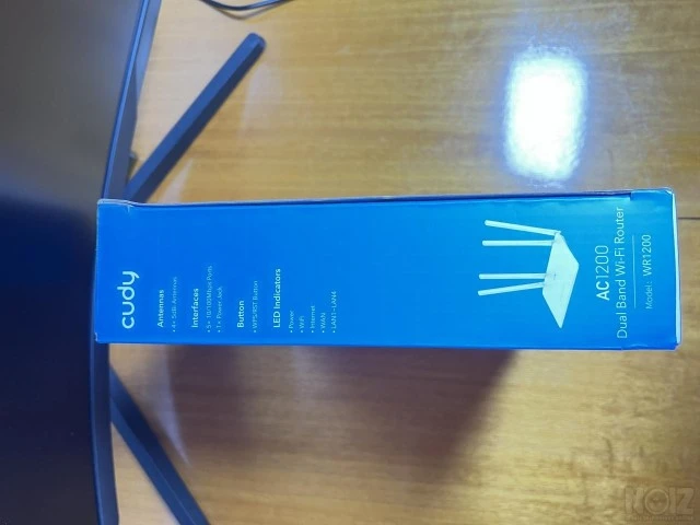 Wi-Fi router Dual Band Cody AC1200 WR120