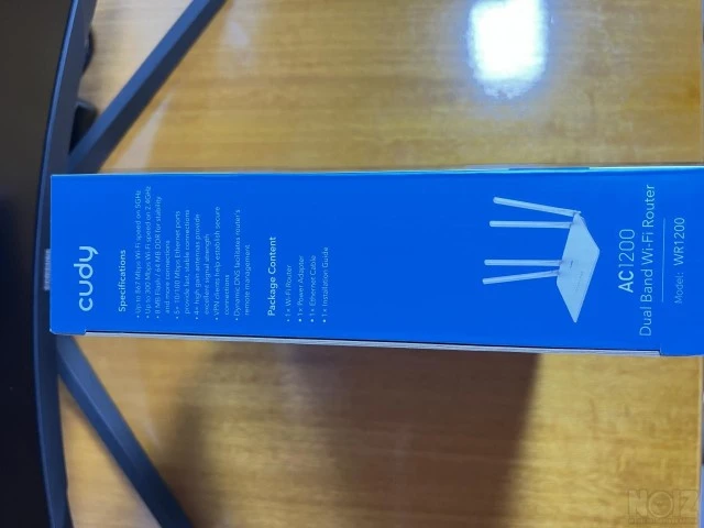 Wi-Fi router Dual Band Cody AC1200 WR120
