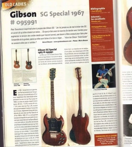 1967 Gibson SG Special