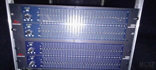 EQ DBX 1231   Equalizer 2 x 31