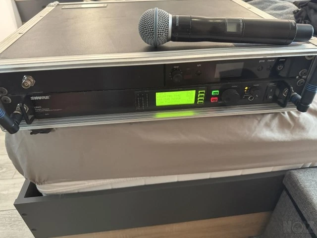 Ασύρματο μικρόφωνο Shure ur4s και ur2 63