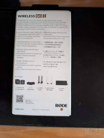 Rode Wireless GOII και Lavalier GO σφραγ