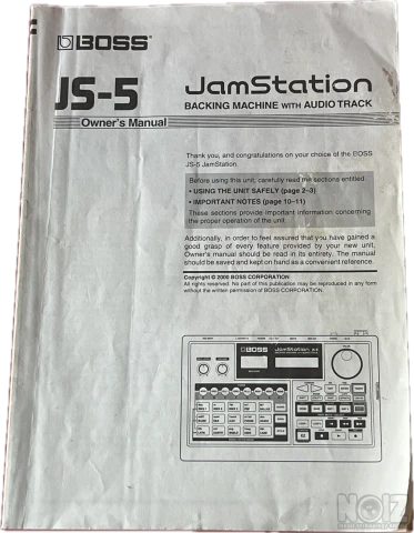 BOSS JS-5 JamStation