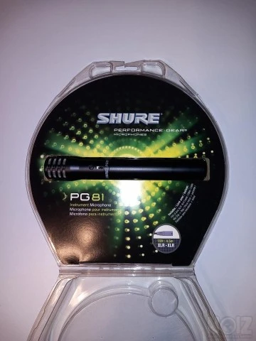 SHURE PG 81 (2 τεμάχια) 
