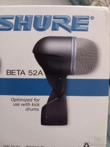 SHURE Beta 52A for kick