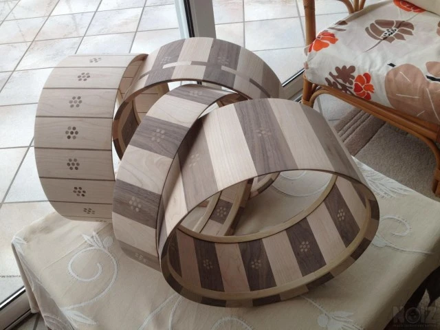 Handmade Set Walnuts & Maple