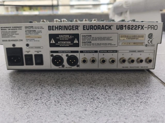 ΜΙΚΤΗΣ  bEHRINGER UB1622FX-PRO