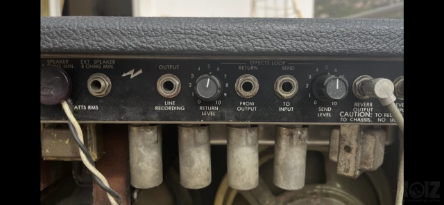 FENDER Concert 60w tube amp 1983 Original (Rivera Era)