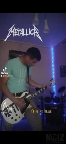LTD Iron Cross signature James Hetfield