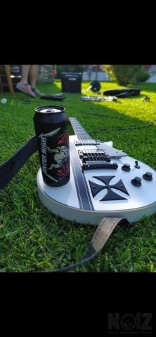 LTD Iron Cross signature James Hetfield