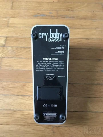 Dunlop - Cry Baby Bass Wah 105Q