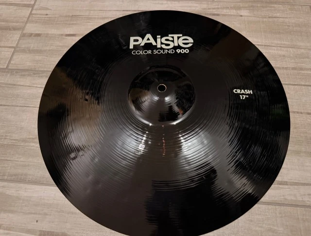 Paiste 17" 900 Color Sound Crash BK