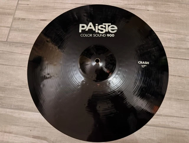 Paiste 17" 900 Color Sound Crash BK