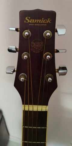 Ηλεκτροακουστική κιθάρα Samick + θήκη Rockbag