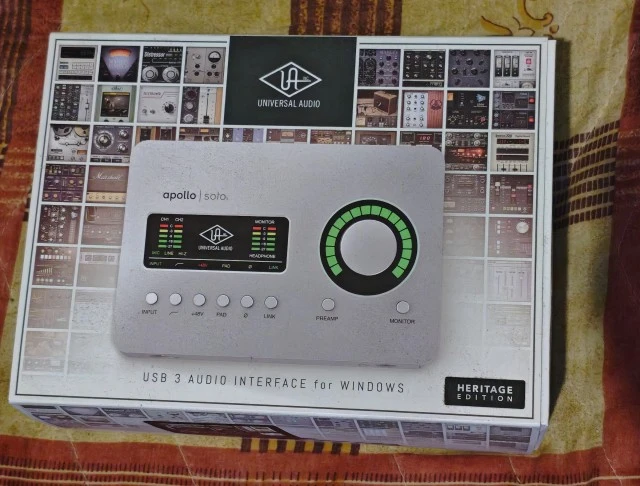 Universal Audio Apollo Solo Heritage Edition USB