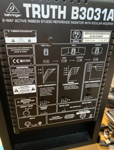 Behringer Truth B3031A 2 way