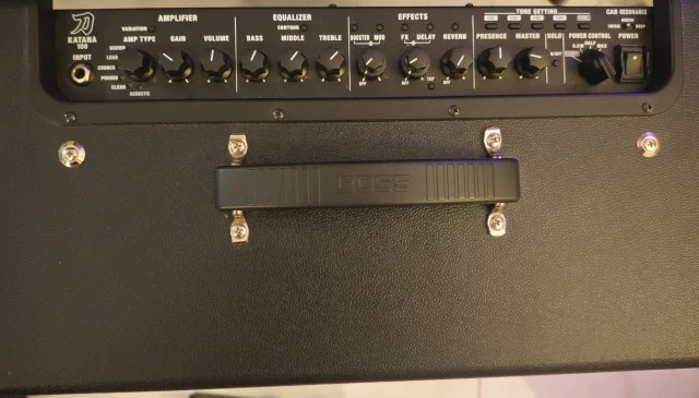 Boss Katana 100 gen 3 + GA FC EX footswitch + Boss BT-DUAL Bluetooth Adaptor