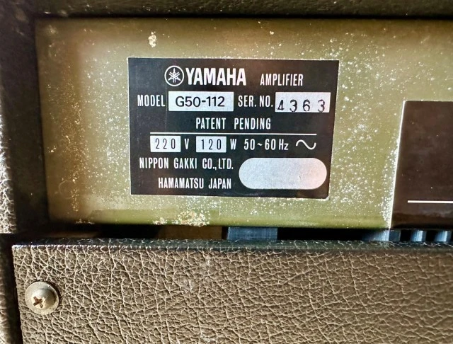 Vintage Yamaha Fifty 112, 50W, JAPAN. 
