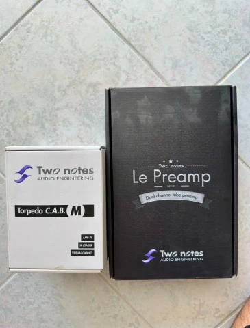 Two Notes Torpedo CabM+ &amp; Le Lead