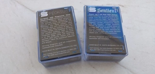 Seymour Duncan Pegasus &amp; Sentient Set - 6 Strings / Trembucker &amp; Humbuck