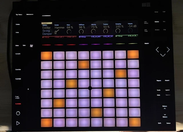 Ableton Push 2 controller + Decksaver