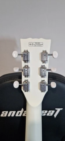 Harley Benton SC-Special Faded White P90