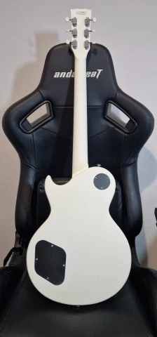 Harley Benton SC-Special Faded White P90