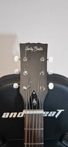 Harley Benton SC-Special Faded White P90