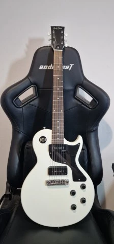 Harley Benton SC-Special Faded White P90